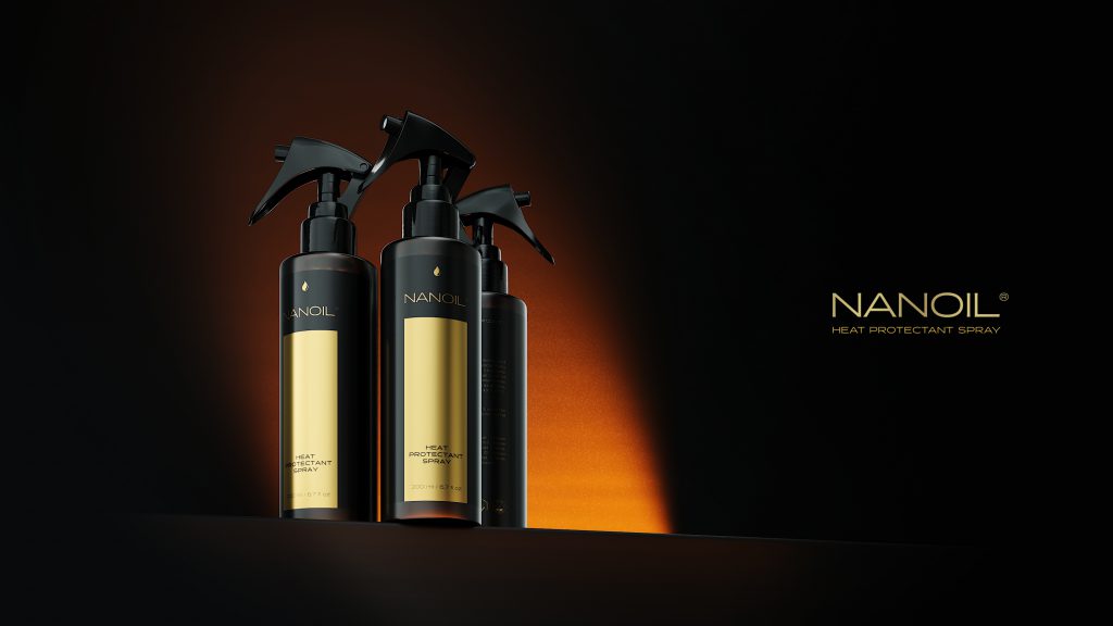 Paras suoja hiuksille on vihdoin täällä: Nanoil Heat Protectant Spray