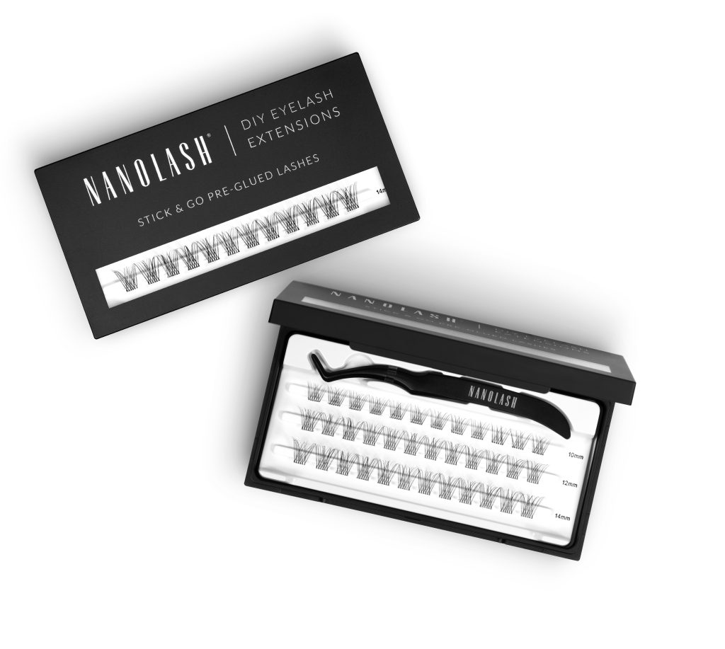nanolash DIY esiliimatut ripset