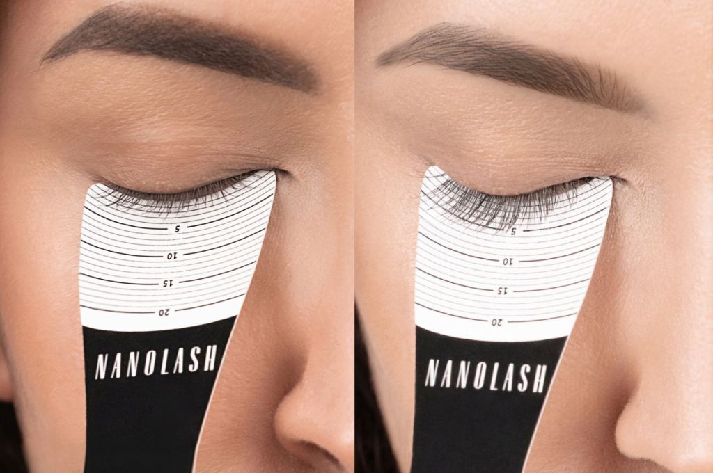 Nanolashin peptidipohjainen ripsienhoitoaine